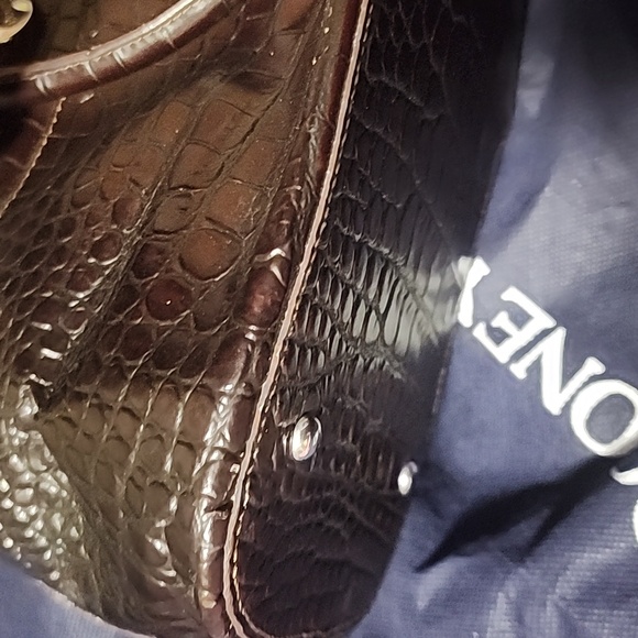 Vintage Dooney & Bourke Handbag & Bonus D&B Vintage Ostrich Leather Bag - Picture 13 of 17